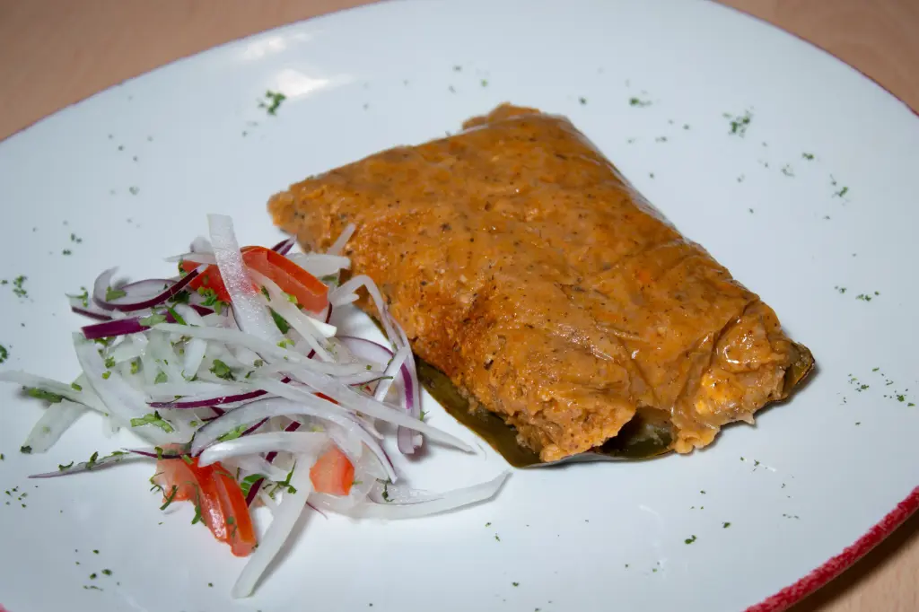 Tamal de cerdo